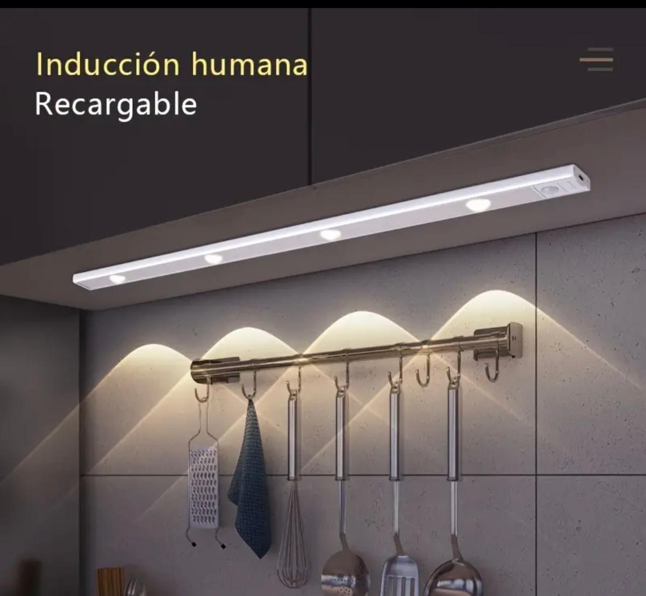 Luz Barra Led Con Sensor Y Recargable