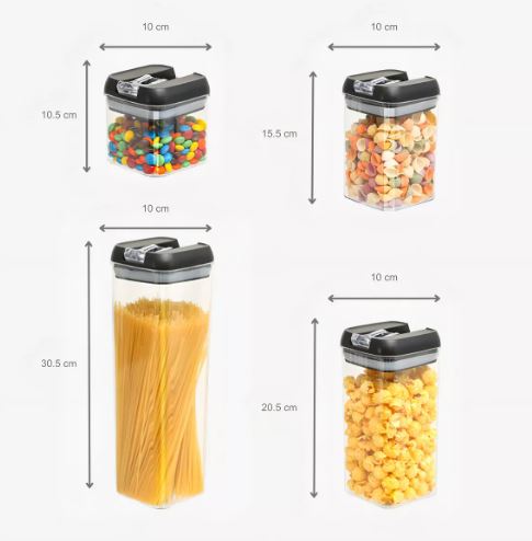 Set Premium de Contenedores de Alimentos x7