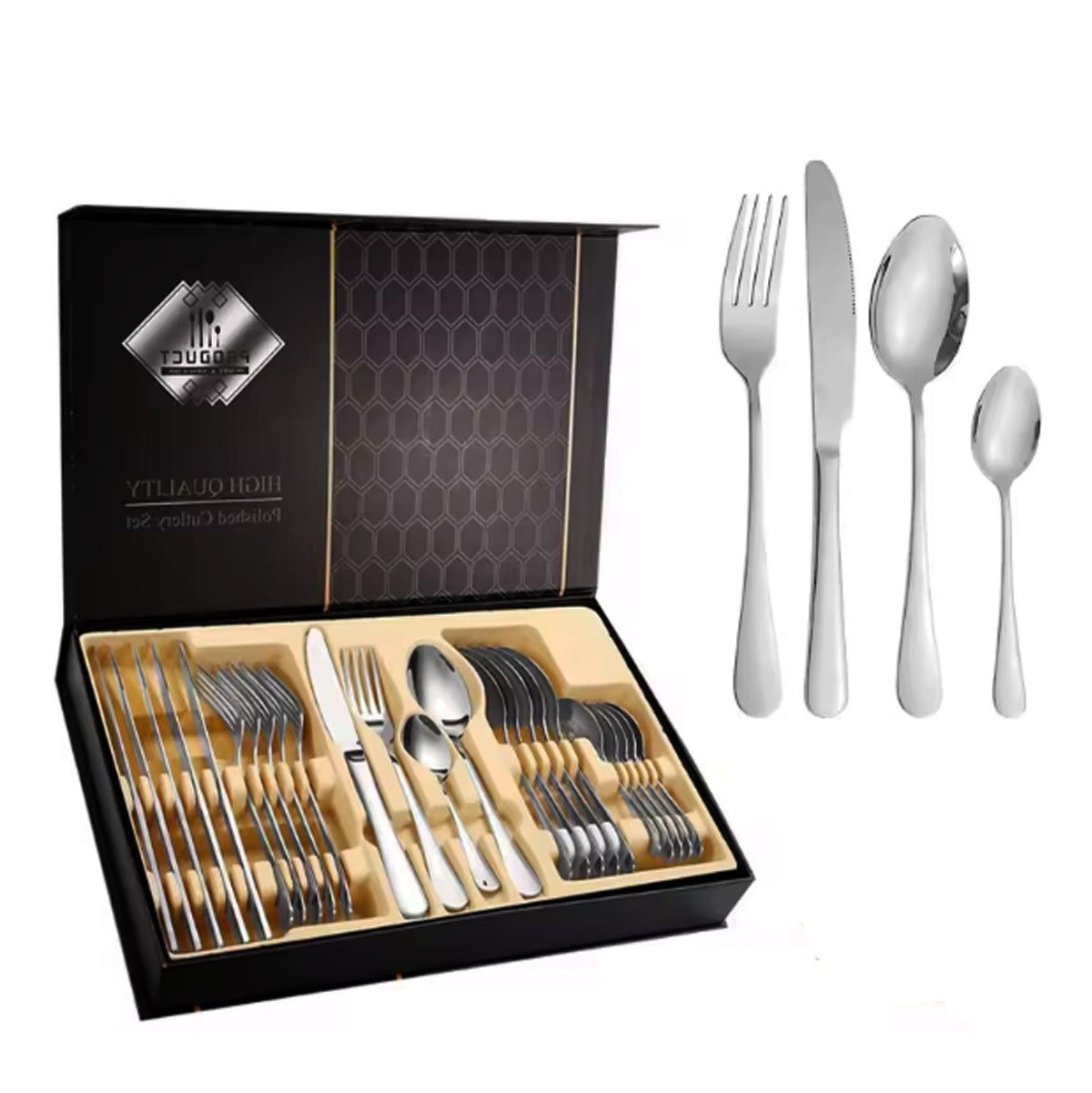 SetPremium Cubiertos 24 Piezas