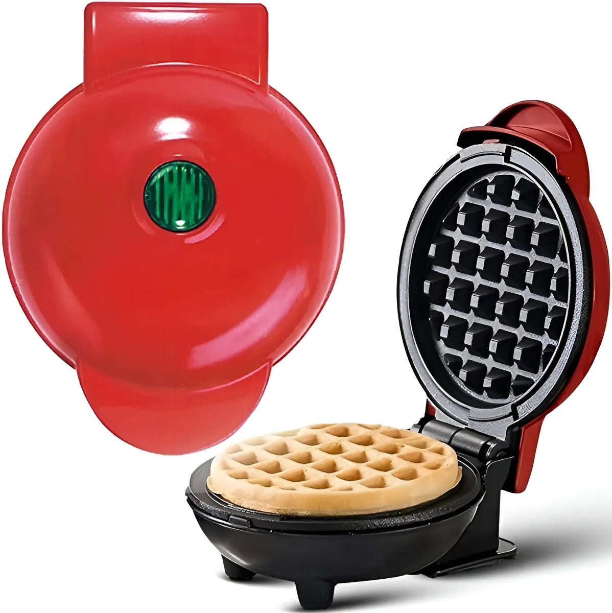 Mini Waflera Electrica Antiadherente