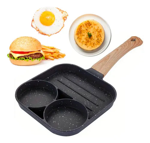 Sarten Parilla 3 En 1 Antiadherente